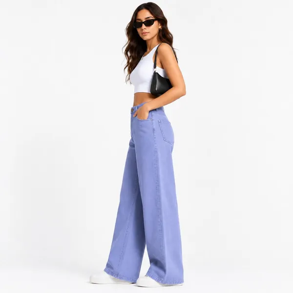 PLOTAH_Wide_Leg_Women_Light_Blue_Jeans_()