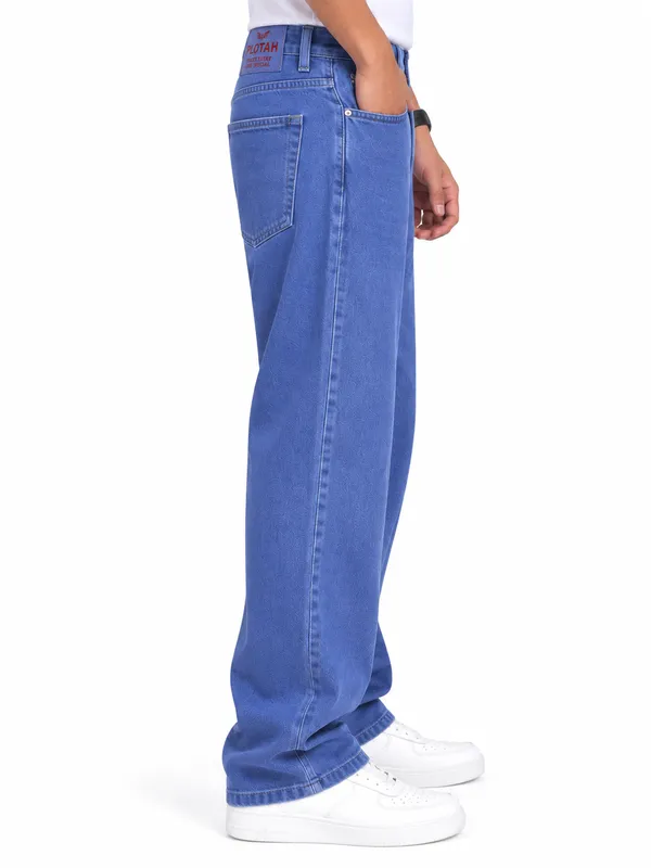 Blue_Denim_Baggy_Fit_Jeans_For_Men