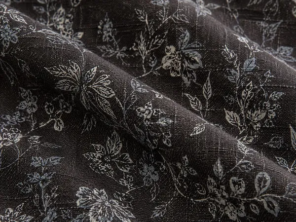 PLOTAH_Men_Floral_Print_Casual_Dark_Green_Shirt_()