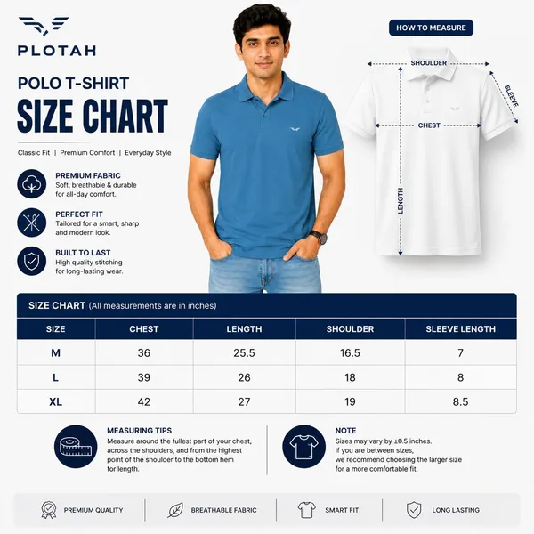 PLOTAH_Solid_Men_Polo_Neck_Grey,_Dark_Green_T-Shirt_()