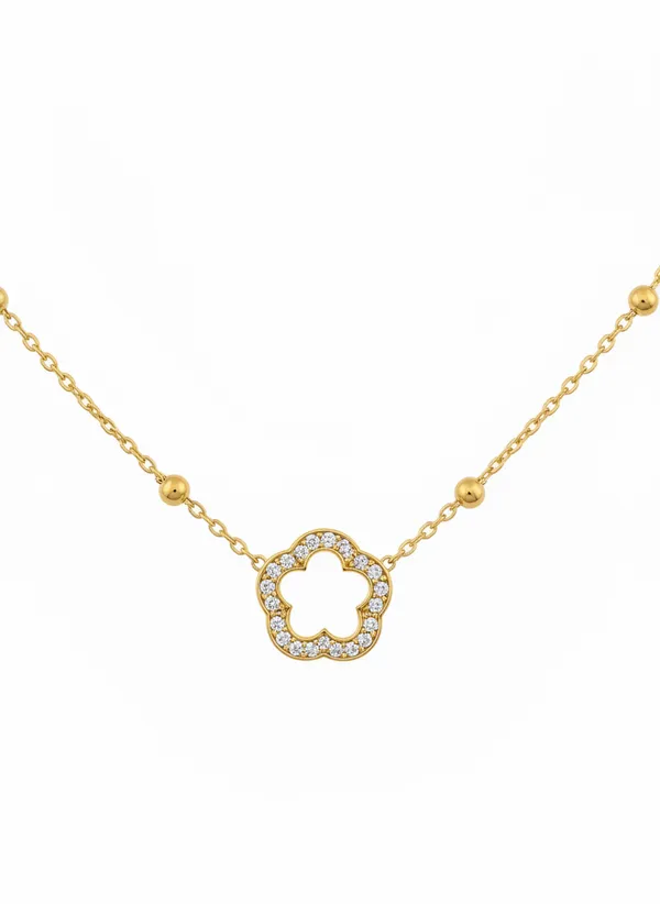 Gold_Tone_Floral_Pendant_Necklace_for_Women