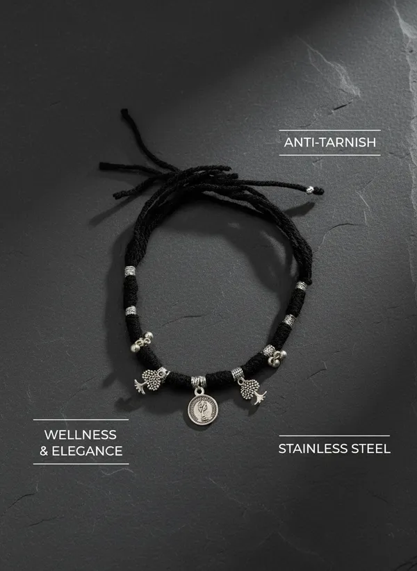 Black_Thread_Charm_Necklace_For_Women