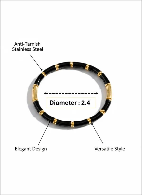 Black_And_Gold_Beaded_Bracelet_for_Men