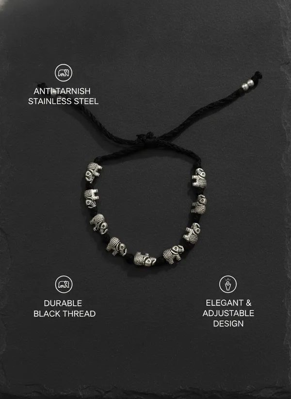 Black_Beaded_Elephant_Charm_Anklet_for_Women