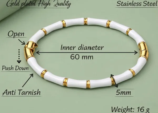 White_Stainless_Steel_Stretch_Bangle_for_Adults