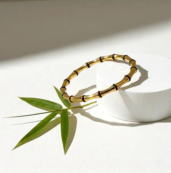 Gold_Stainless_Steel_Stretch_Bangle_for_Women