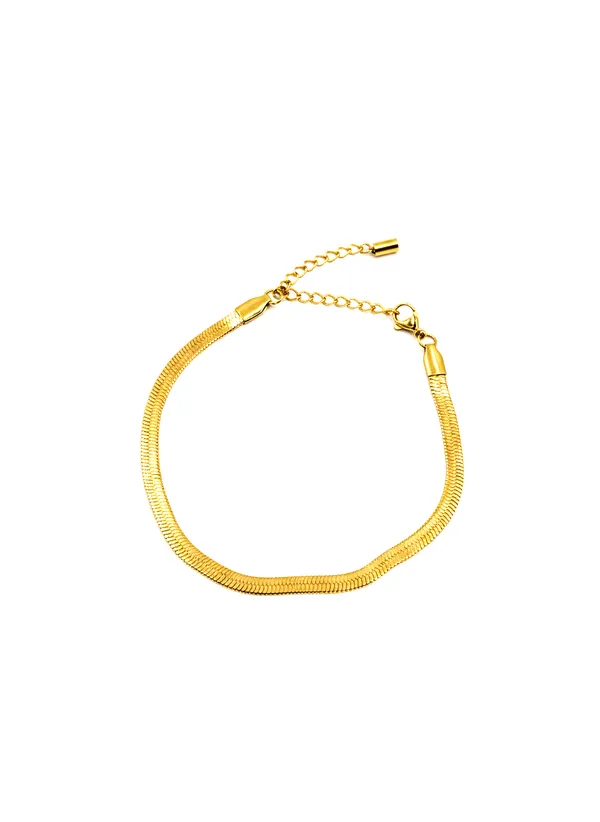 Gold_Tone_Snake_Chain_Bracelet_for_Women