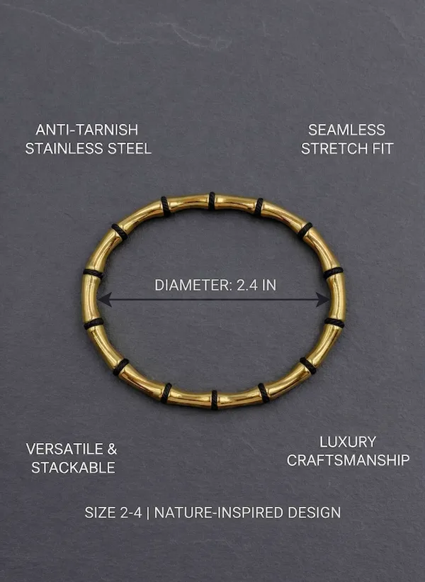 Gold_Stainless_Steel_Stretch_Bangle_for_Women