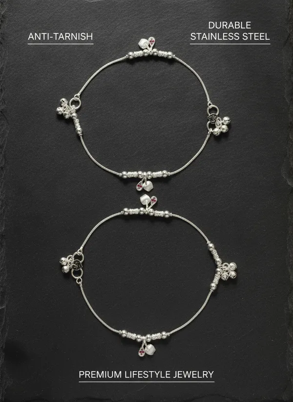 Silver_Tone_Charm_Anklet_for_Women
