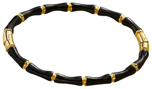 Black_And_Gold_Beaded_Bracelet_for_Men