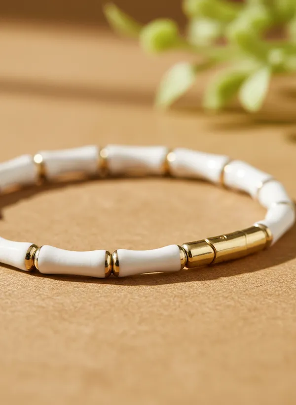White_Stainless_Steel_Stretch_Bangle_for_Adults