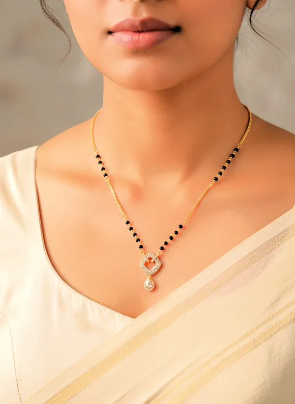 Gold_Tone_Black_Beaded_Pendant_Mangalsutra_Necklace