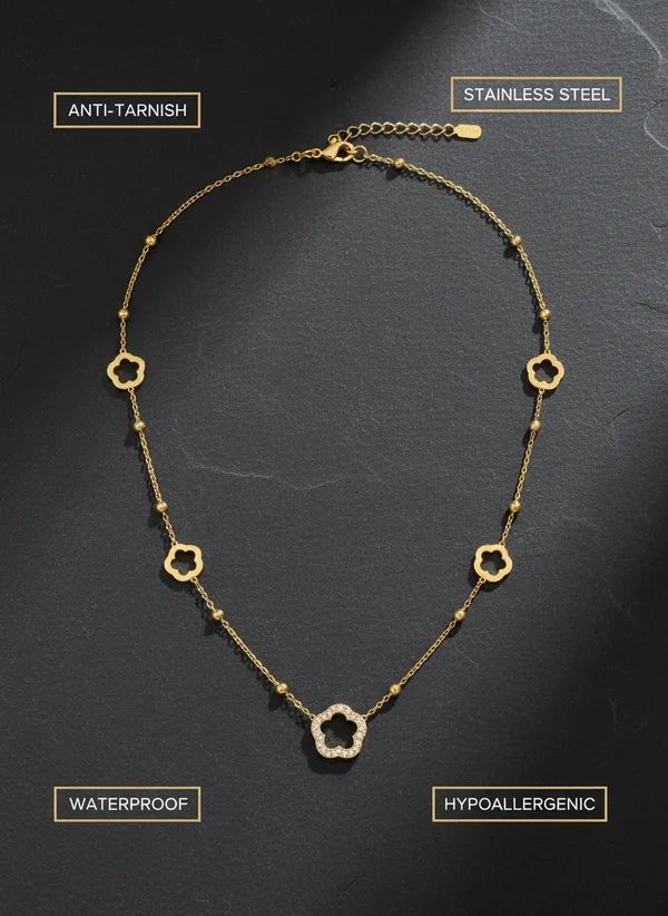 Gold_Tone_Floral_Pendant_Necklace_for_Women