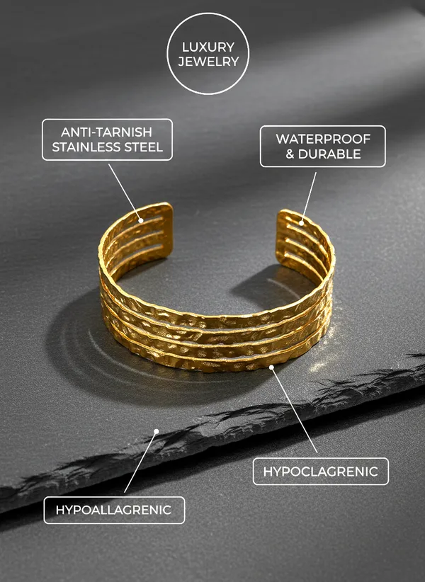 Gold_Tone_Textured_Cuff_Bracelet_for_Women