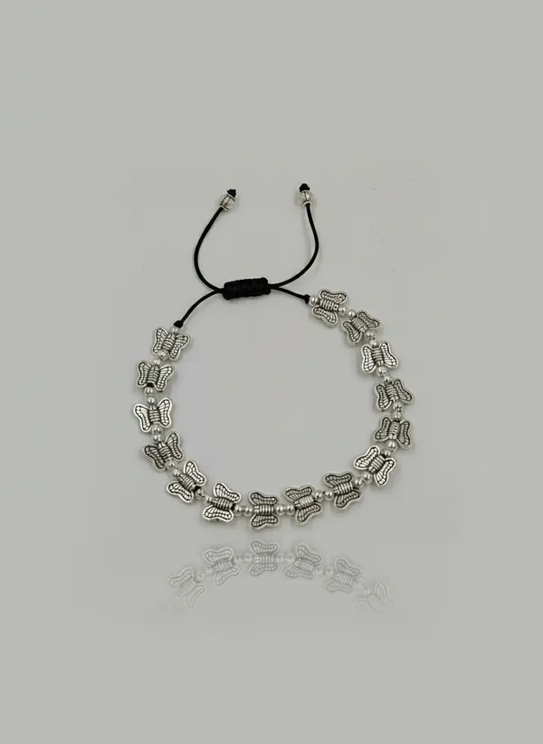 Silver_Finish_Butterfly_Adjustable_Bracelet_for_Women