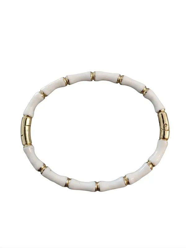 White_Stainless_Steel_Stretch_Bangle_for_Adults
