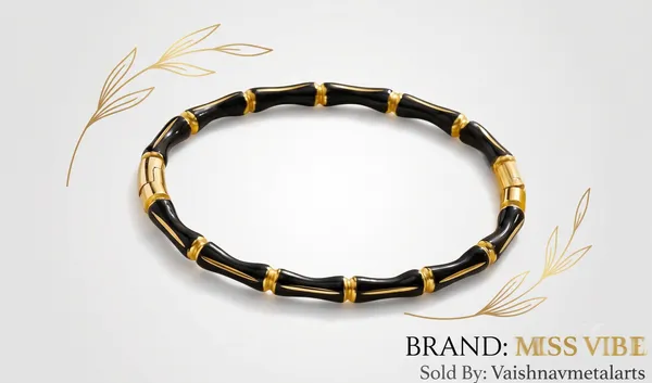 Black_And_Gold_Beaded_Bracelet_for_Men