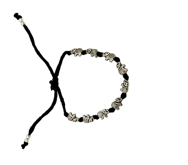 Black_Beaded_Elephant_Charm_Anklet_for_Women