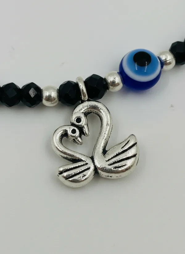Black_Beaded_Butterfly_Charm_Anklet_for_Women