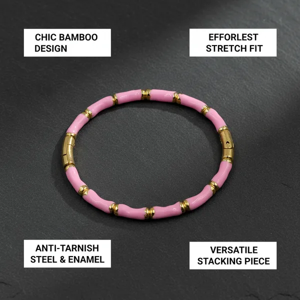 Pink_Beaded_Bracelet_For_Women