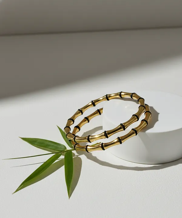 Gold_Stainless_Steel_Stretch_Bangle_for_Women