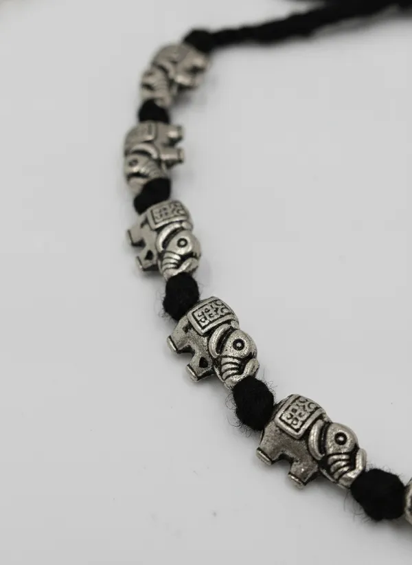 Black_Beaded_Elephant_Charm_Anklet_for_Women