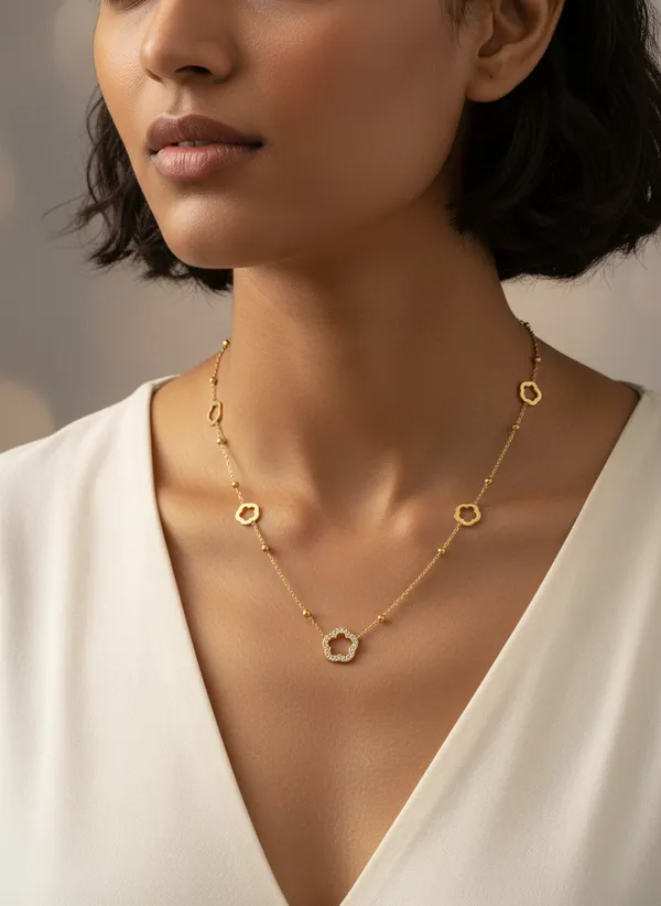 Gold_Tone_Floral_Pendant_Necklace_for_Women