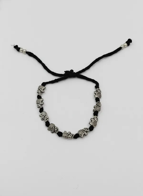 Black_Beaded_Elephant_Charm_Anklet_for_Women