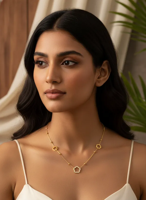 Gold_Tone_Floral_Pendant_Necklace_for_Women