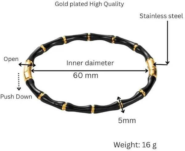 Black_And_Gold_Beaded_Bracelet_for_Men