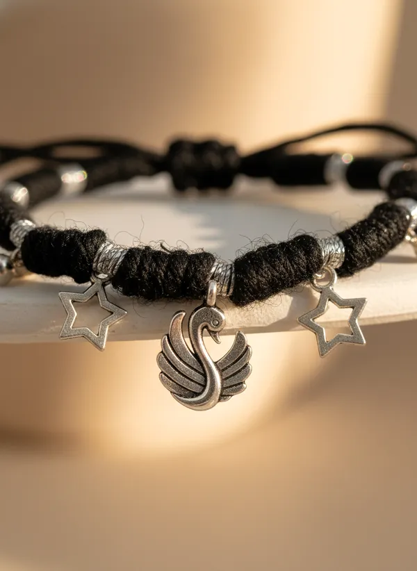 Black_Stainless_Steel_Star_Charm_Necklace_for_Women