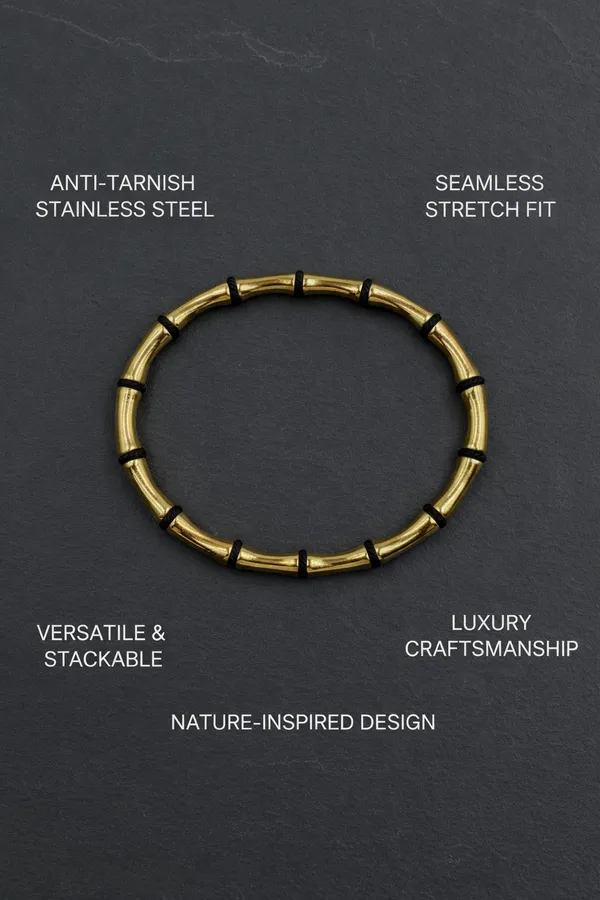 Gold_Stainless_Steel_Stretch_Bangle_for_Women