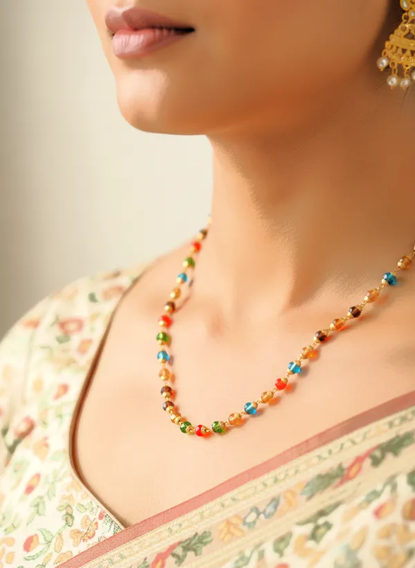 Multicolour_Beaded_Necklace_for_Women