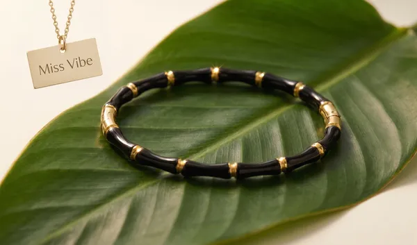 Black_Stainless_Steel_Open_Bangle_Bracelet_for_Women