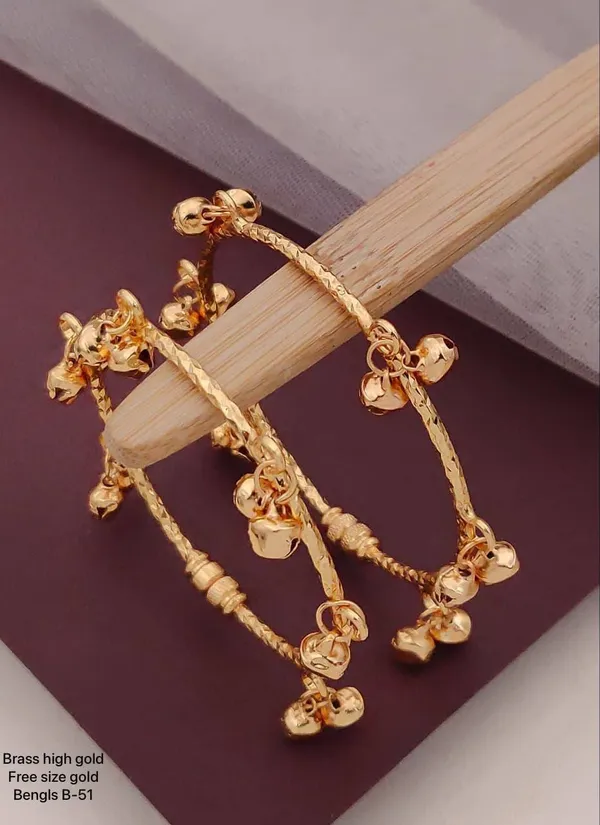 Brass_High_Gold_Finish_Free_Size_Ghungroo_Bangle_Pack_Of_2
