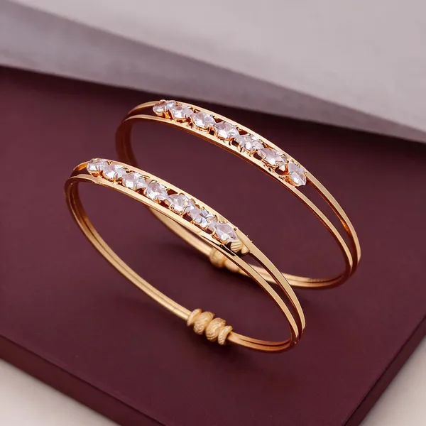 Brass_High_Gold_Finish_CZ_Stone_Free-Size_Bangle_Set_Pack_Of_2