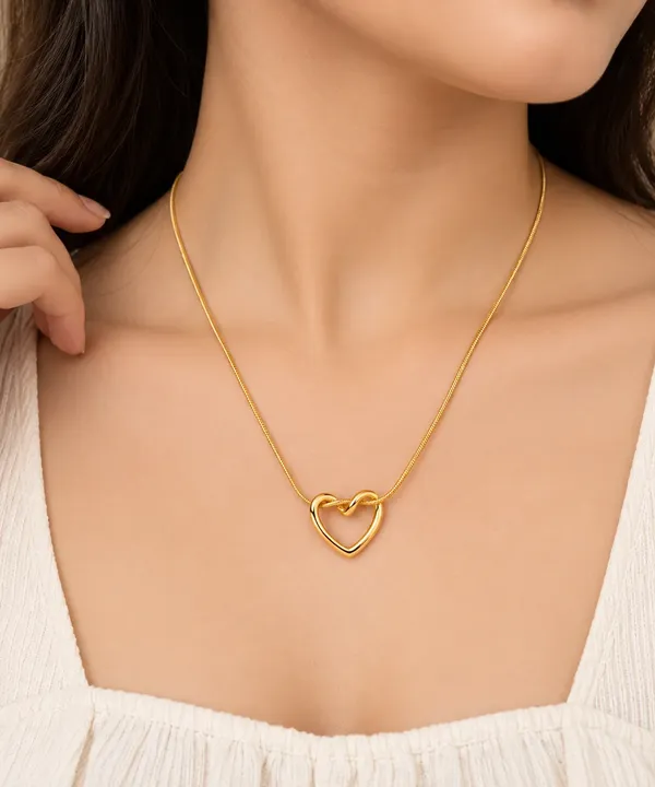 Anti_Tarnish_Heart_Pendant_Necklace_18K_Gold_Plated_Pack_Of_3