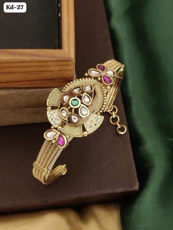 Kundan-Inspired_Multicolor_Stone_Kada_Bracelet