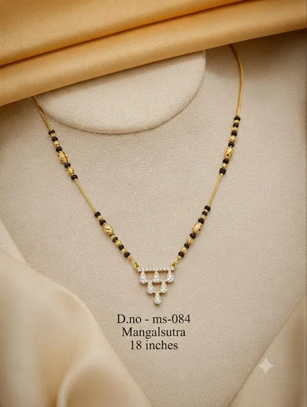Elegant_Tri-Drop_Mangalsutra