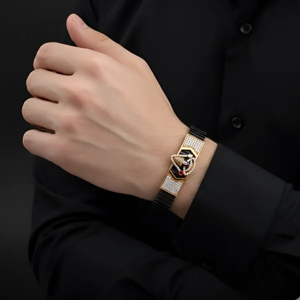Premium_Rolex_Style_Band_Bracelet_with_God_Tirupati_Brooch_for_Men