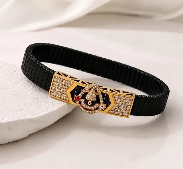 Premium_Rolex_Style_Band_Bracelet_with_God_Tirupati_Brooch_for_Men