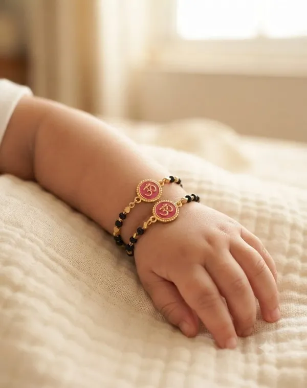 Baby_Black_Bead_Red_Omkar_Nazariya_Pack_Of_2