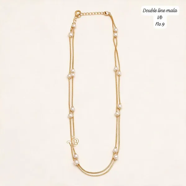 Delicate_Pearl_Beaded_Three_Line_Chain