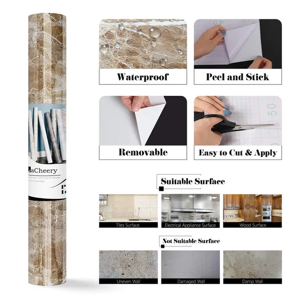 Pvc_Coffee_Granite_Look_Peel_And_Stick_Contact_Paper