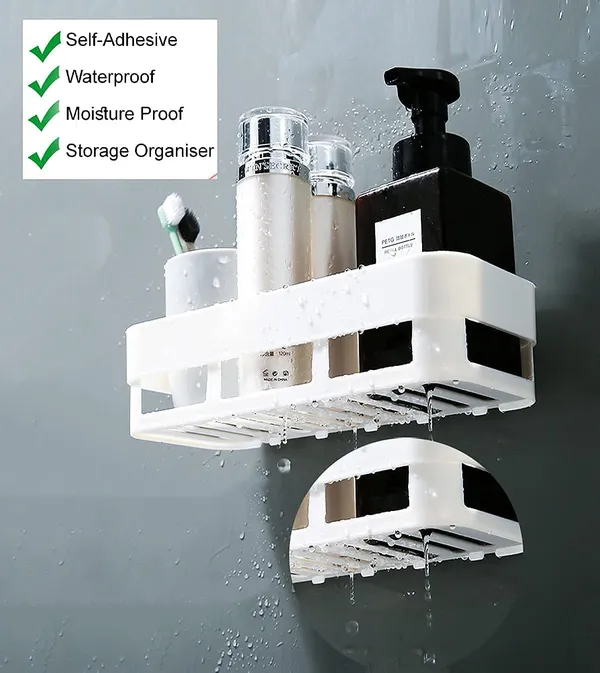 Plastic_Self-Adhesive_Wall-Mount_Bathroom_Shelf