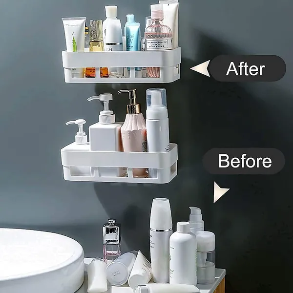 Plastic_Self-Adhesive_Wall-Mount_Bathroom_Shelf