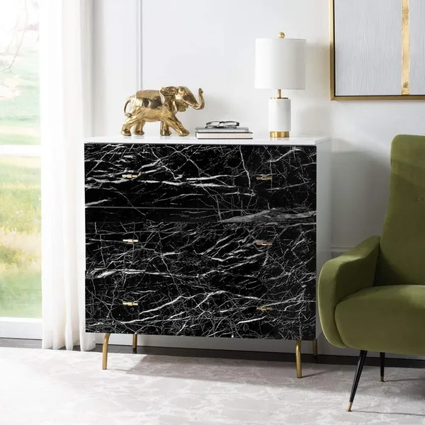 Pvc_Black_Marble_Peel_And_Stick_Wallpaper