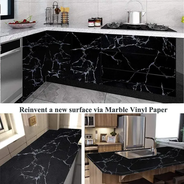Pvc_Black_Marble_Peel_And_Stick_Wallpaper