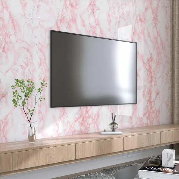 Vinyl_Pink_Marble_Peel_And_Stick_Waterproof_Wallpaper