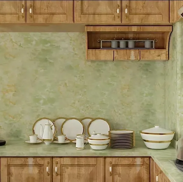 Pvc_Green_Marble_Self-Adhesive_Kitchen_Wallpaper
